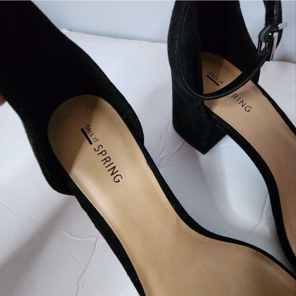 Call it Spring new without tags black strap open toe sandal women's size 8.5 - Picture 2 of 5